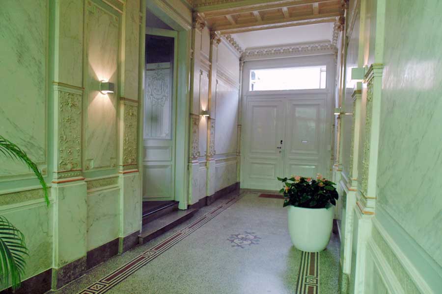 large hall front door